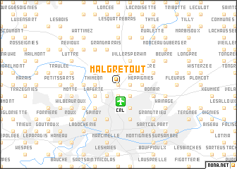 map of Malgré Tout