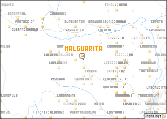 map of Malguarita