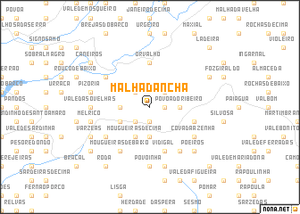 map of Malhadancha