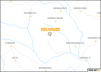 map of Malhador