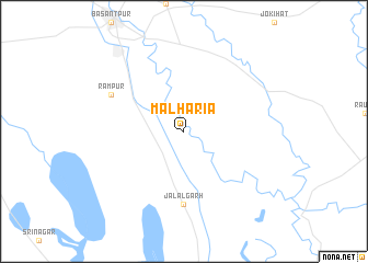 map of Malharia