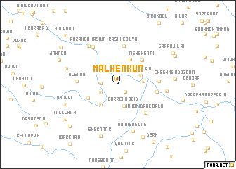 map of Māl Henkūn