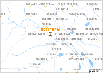 map of Malichedu