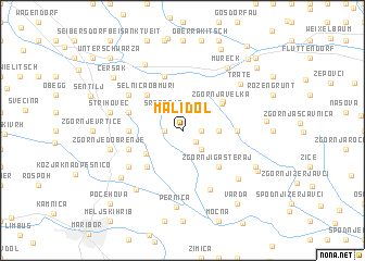 map of Mali Dol