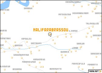 map of Malifara Brassou