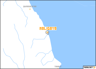 map of Maligaya