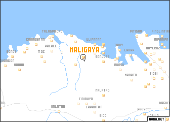 map of Maligaya