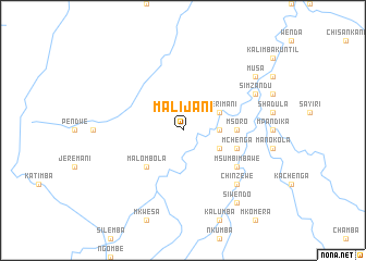 map of Malijani