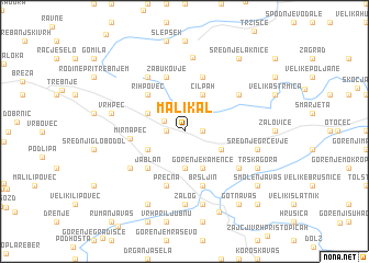 map of Mali Kal