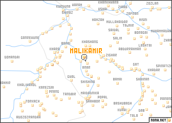 map of Malik Amīr