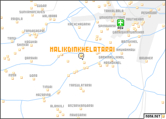 map of Malik Dīn Khel Atārai