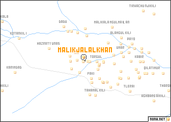map of Malik Jalāl Khān