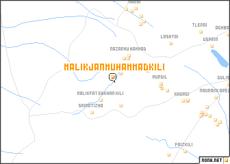 map of Malik Jān Muhammad Kili