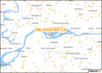 map of Mālik ka Thatta