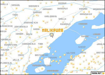 map of Malikpura