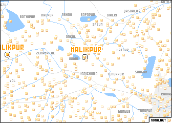 map of Malikpur