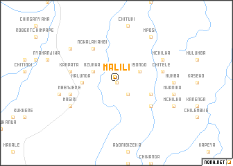 map of Malili