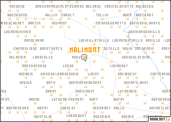 map of Malimont
