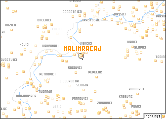 map of Mali Mračaj
