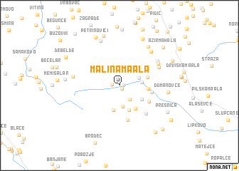 map of Malina Maala