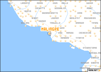 map of Malingre