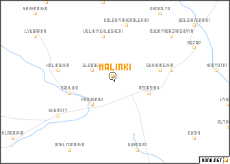 map of Malinki