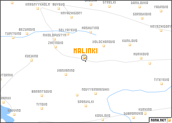 map of Malinki