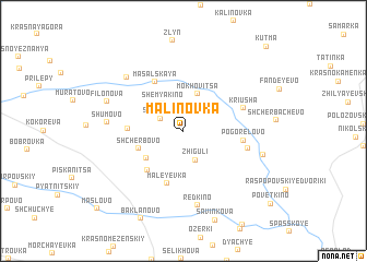 map of Malinovka