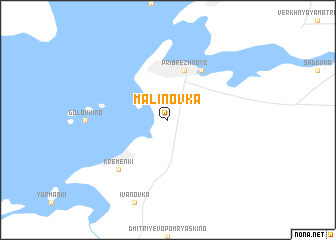 map of Malinovka