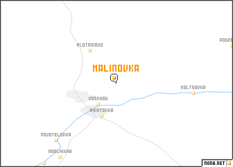 map of Malinovka