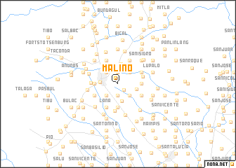 map of Malino