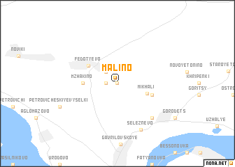 map of Malino