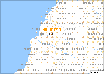 map of Ma-lin-ts\