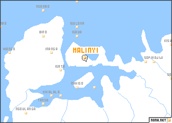 map of Malinyi