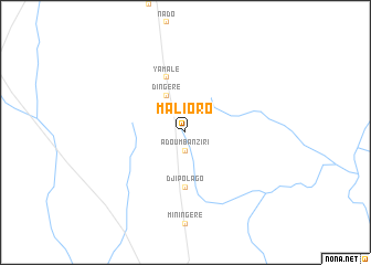 map of Malioro