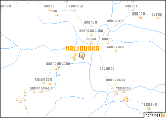 map of Maliouaka