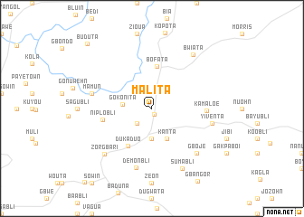 map of Malita