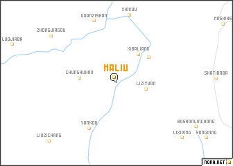 map of Maliu