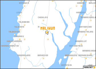 map of Maliwun