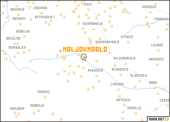 map of Maljok Maalo