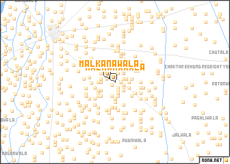 map of Malkānawāla