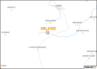 map of Mal\