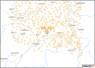 map of Mālkot