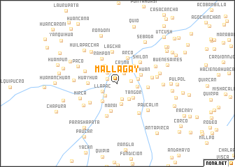 map of Mallagay