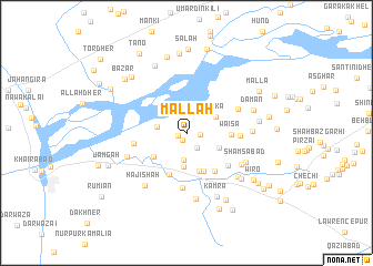 map of Mallāh