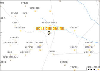map of Mallam Madugu