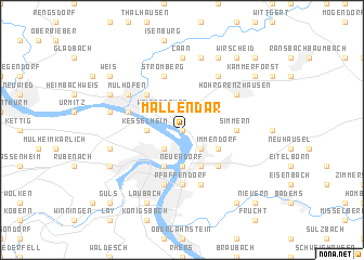 map of Mallendar
