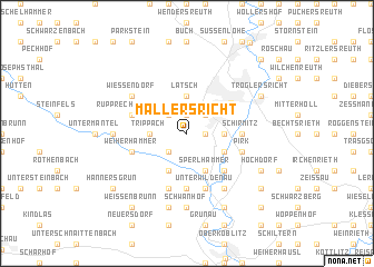 map of Mallersricht
