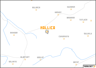 map of Mallıca