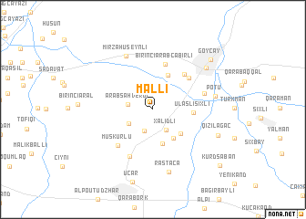 map of Mallı